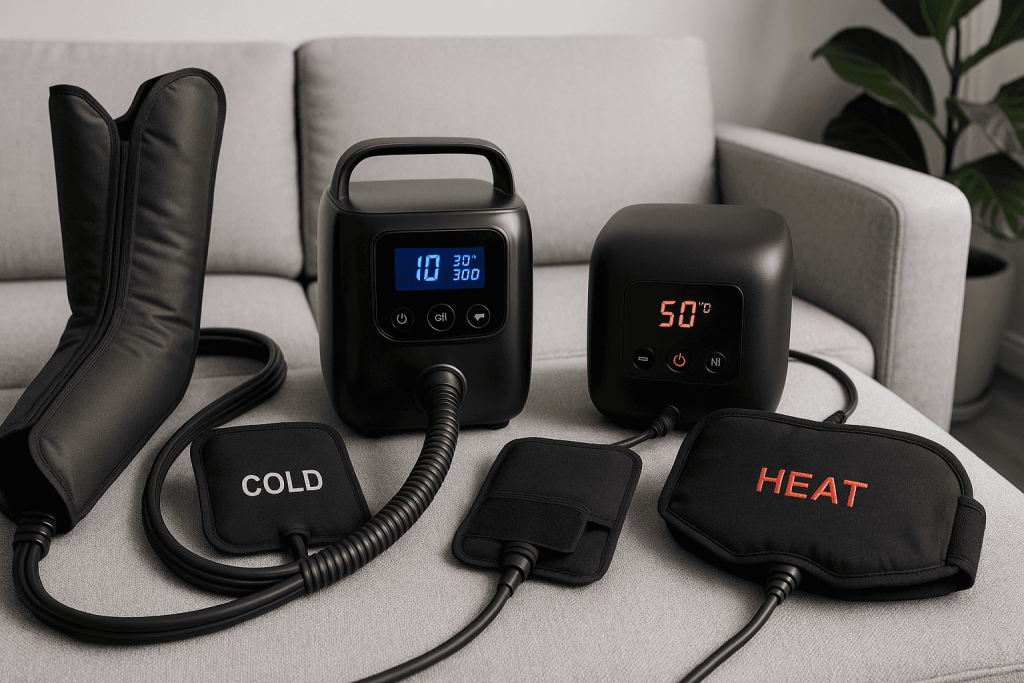 Advanced Recovery Technologies: Cold, Heat & Compression Devices for Home Therapy Advanced Recovery Technologies: Cold, Heat & Compression Devices for Home Therapy