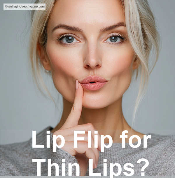 Lip Flip Before and After Photos for Thin Lips (No Filler) Lip Flip Before and After Photos for Thin Lips (No Filler)